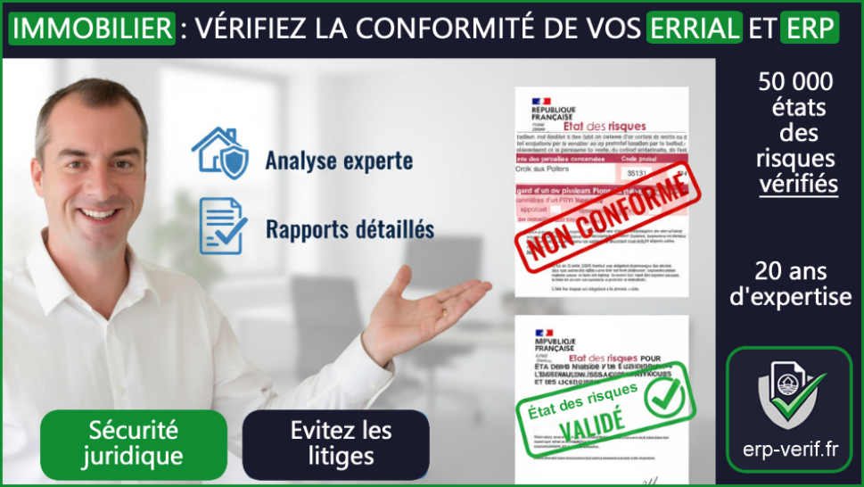 Cédric Moro, géographe expert en risques majeurs et fondateur d'ERP-VÉRIF
